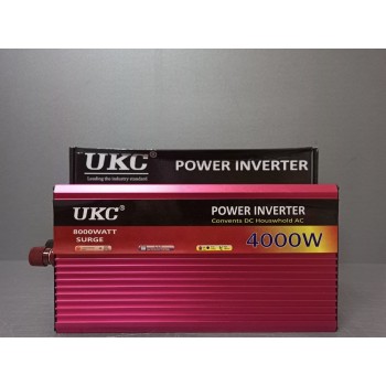 Инвертор (преобразователь) 12V-220V 4000W